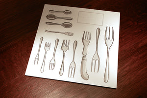 Paper Cutlery Cut-out Kit