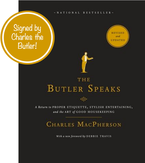 Signed Copy - The Butler Speaks by Charles MacPherson